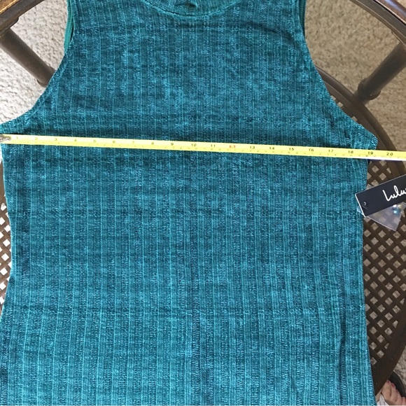 Lulu's NWT Green Sleeveless Velvet Maxi High Neck Open Back Dress XL - Picture 9 of 10